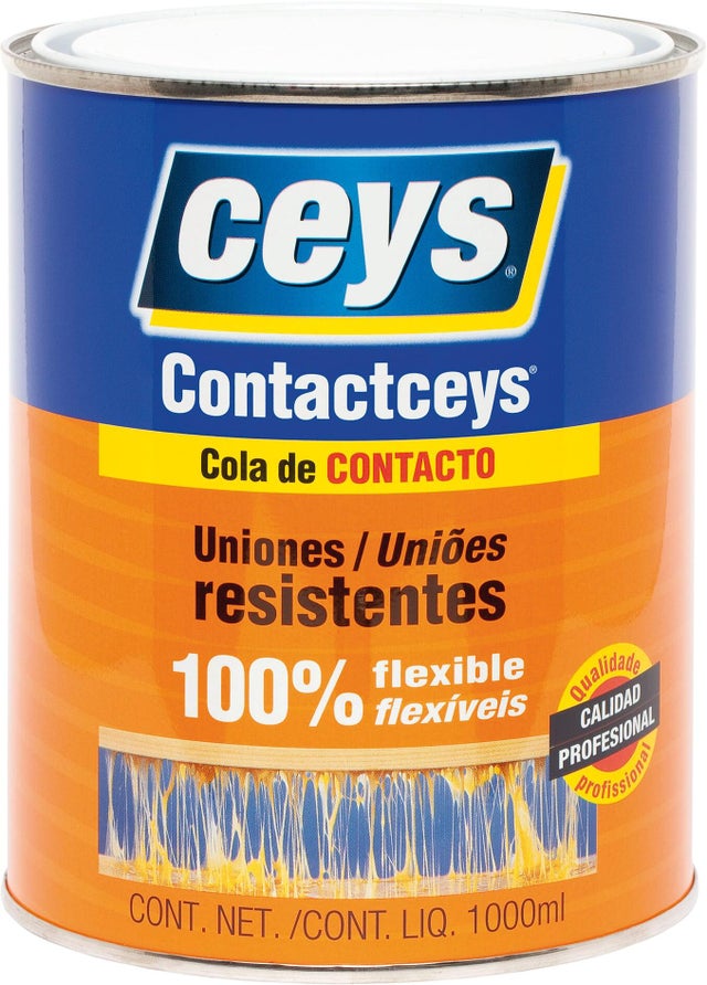 Cola contacto 100% fléxivel 1 L Ceys
