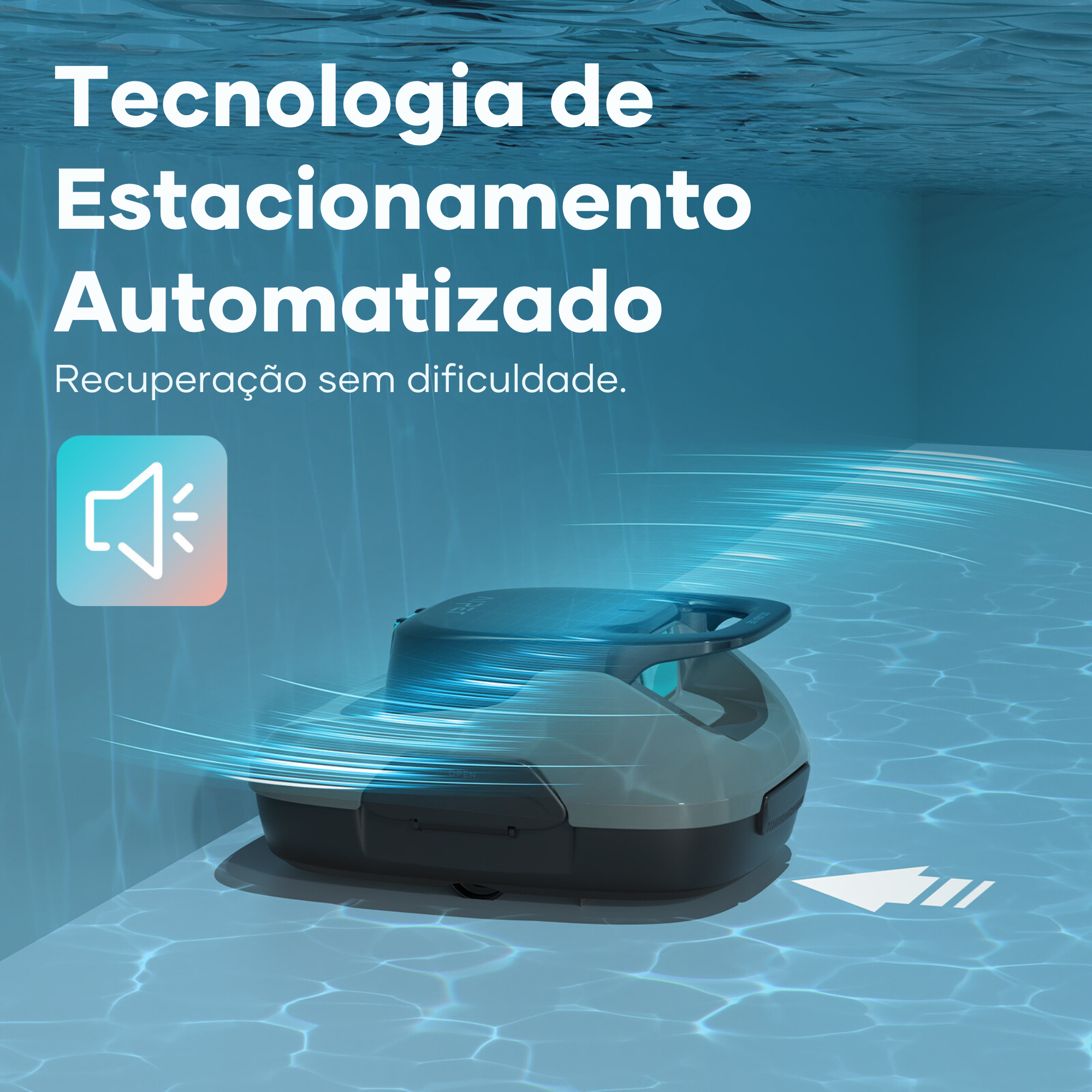 Robot limpa fundos piscina a bateria plano 4500L 180 min Scuba S1 Aiper 2025 - 18