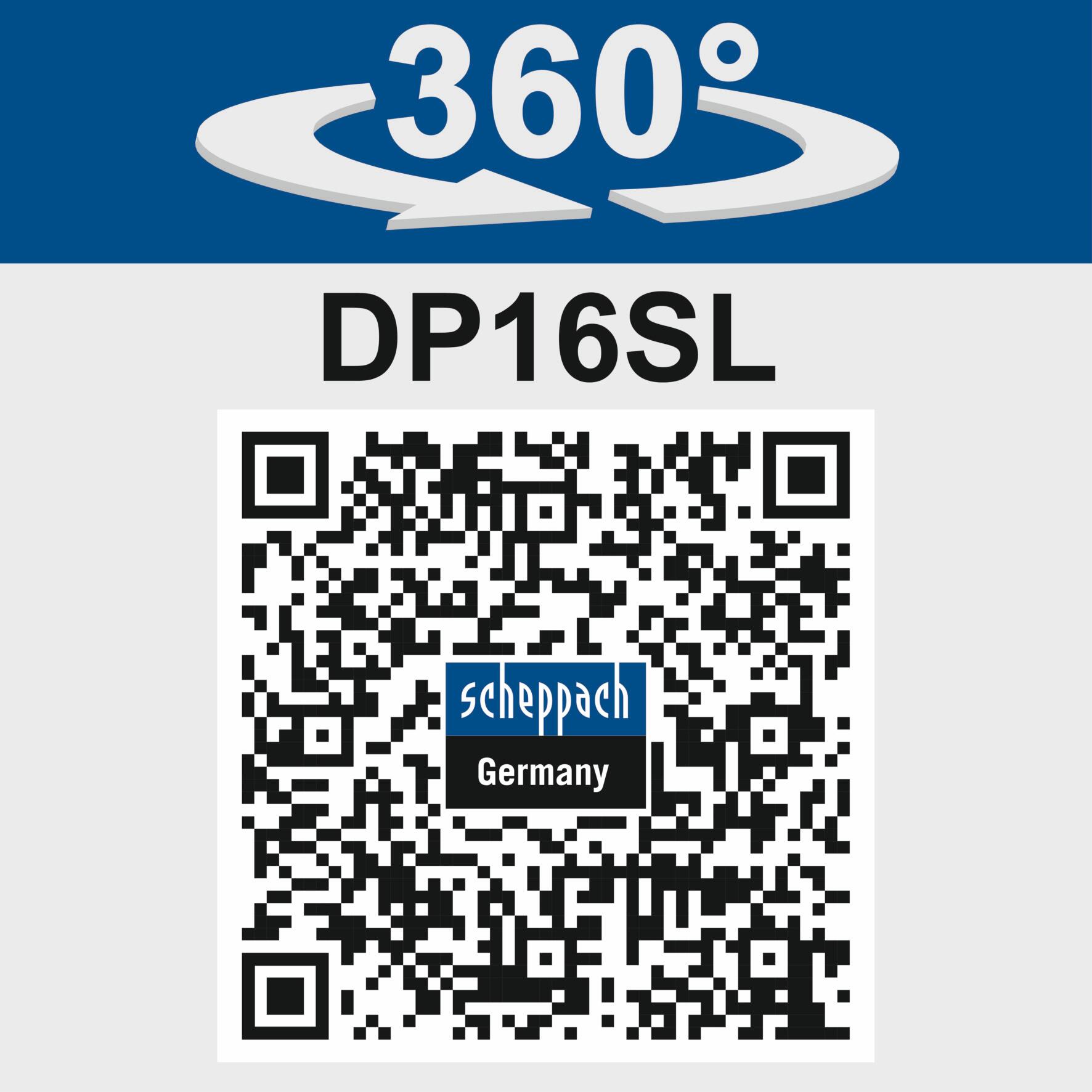 Perceuse à colonne SCHEPPACH Dp16sl, 550 W - 11