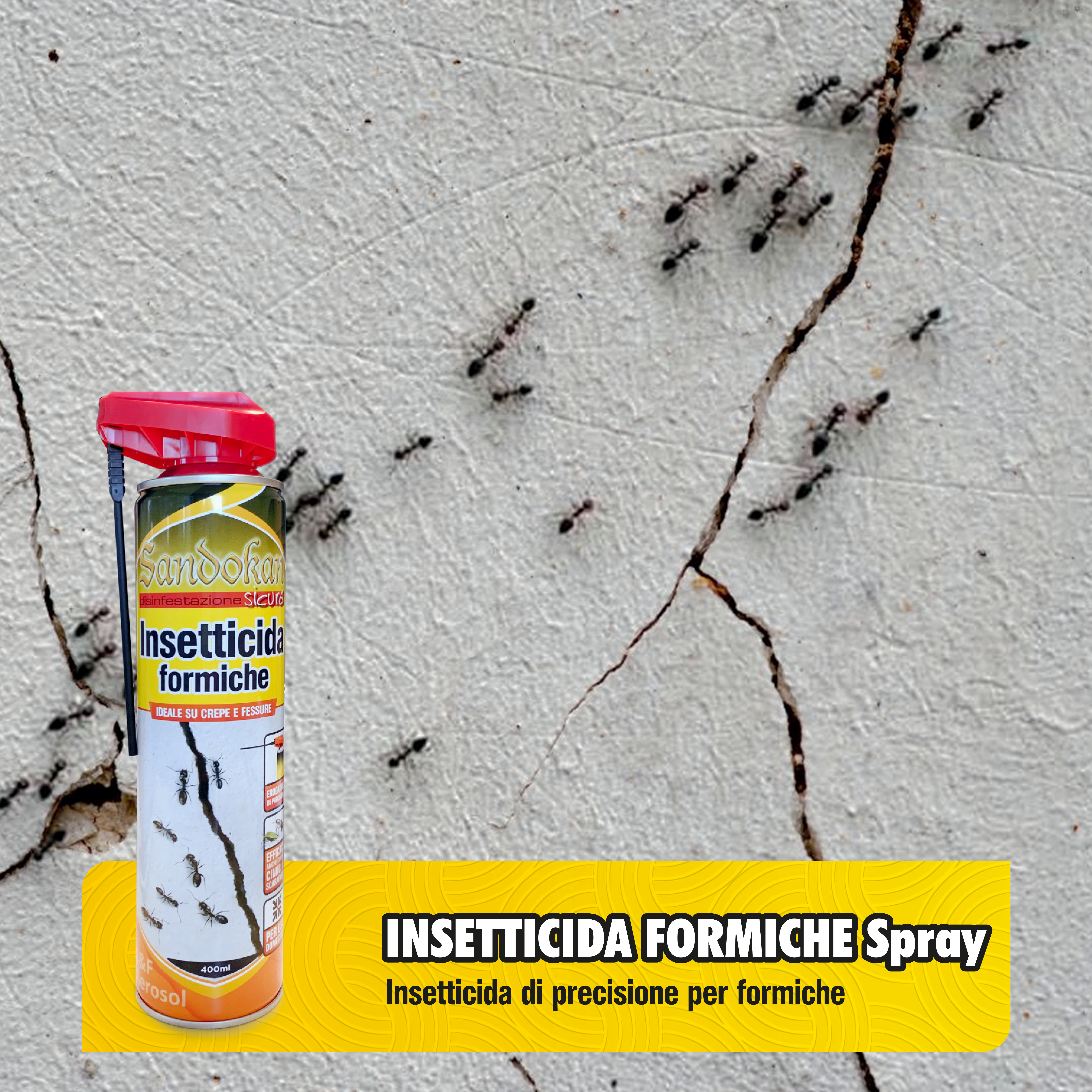 Insetticida aerosol SANDOKAN 400 ml - 5