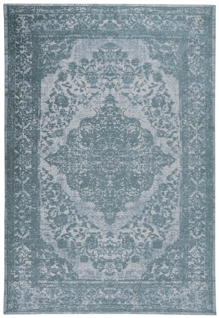 Leroymerlin Tappeto New Argentella orientale in cotone blu L 150 x L 80 cm