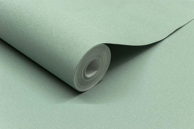 Papier peint intissé Lisse mat INSPIRE vert rivage