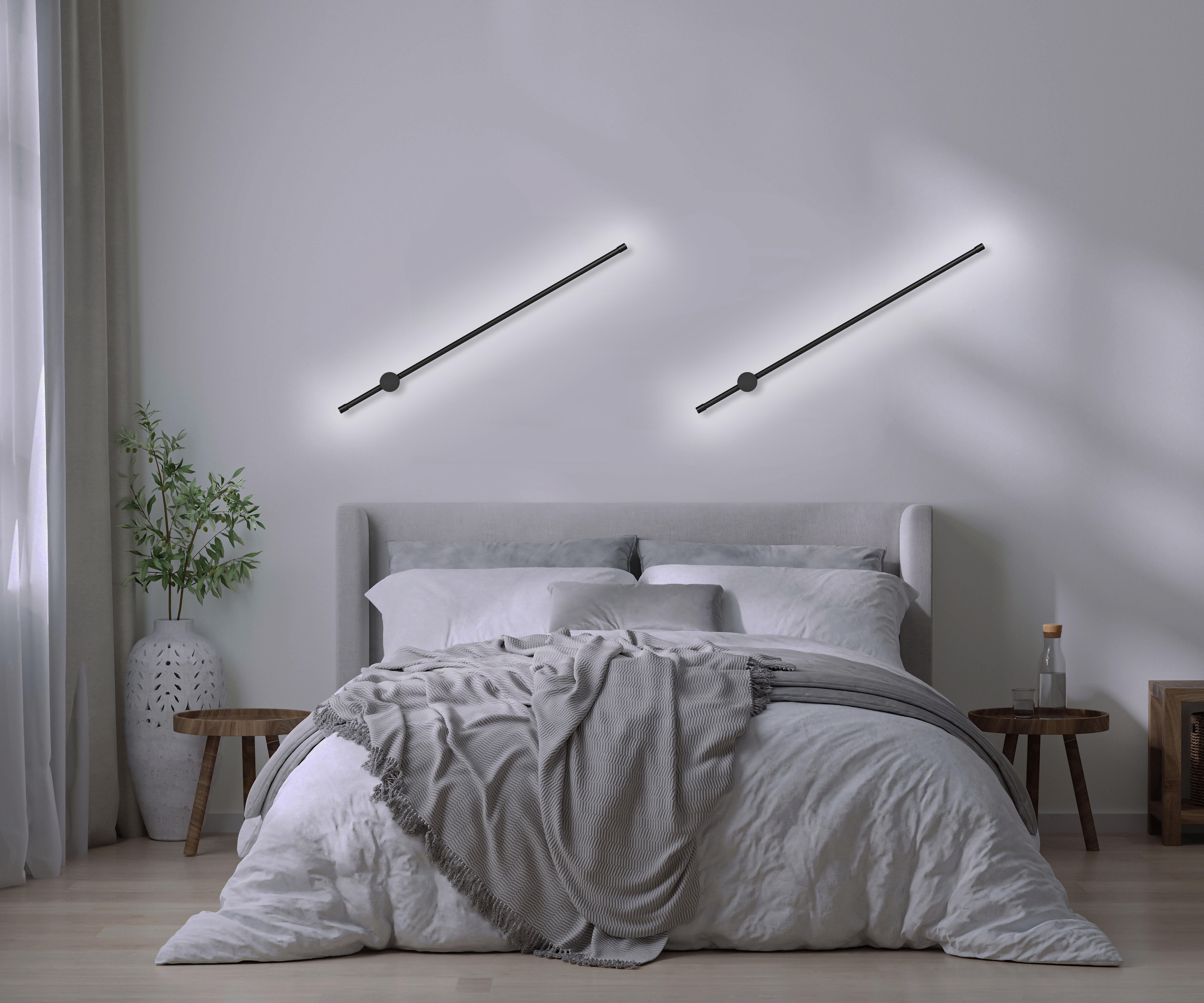 Kinkiet Hilton czarny LED Activejet - 7