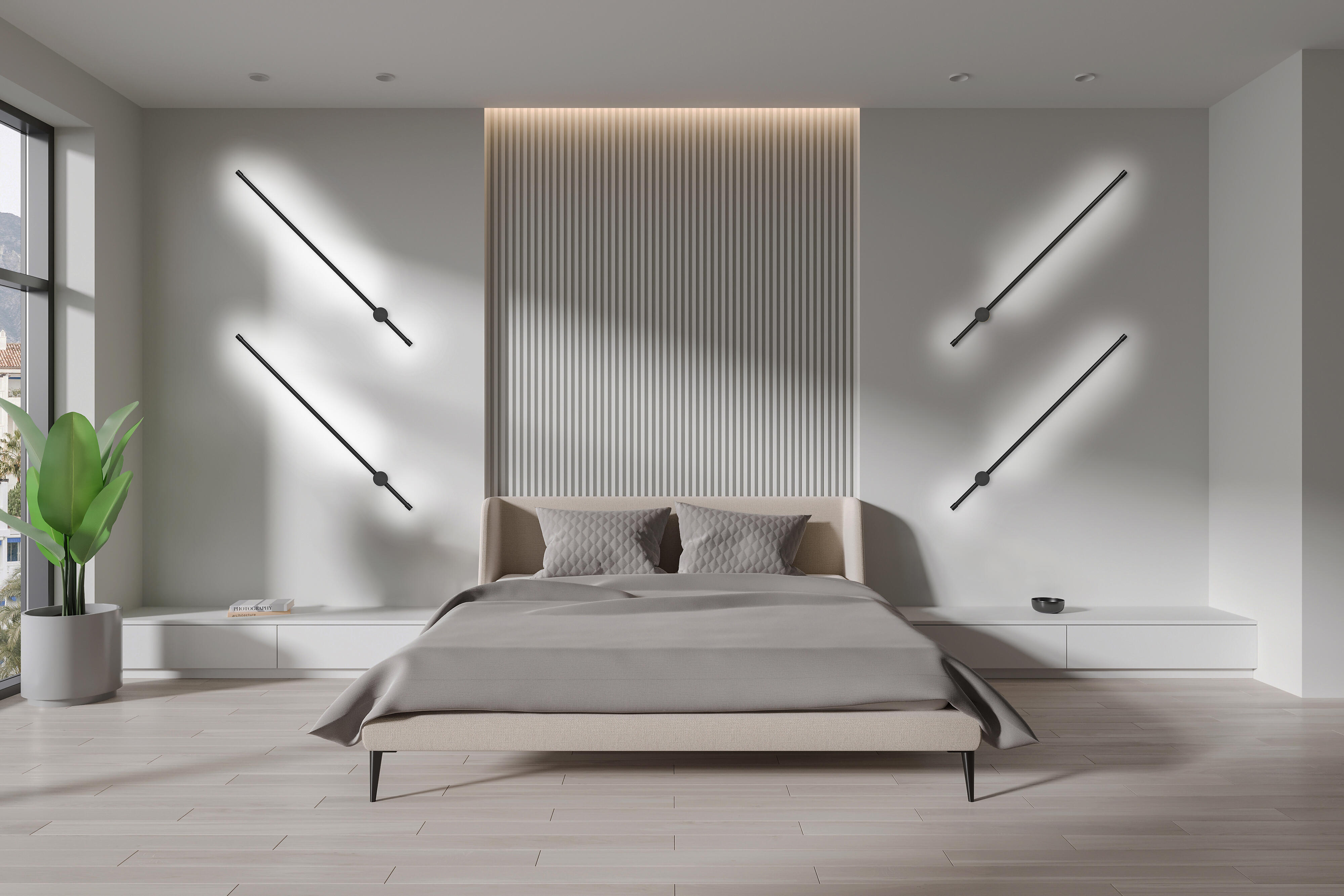 Kinkiet Hilton czarny LED Activejet - 6