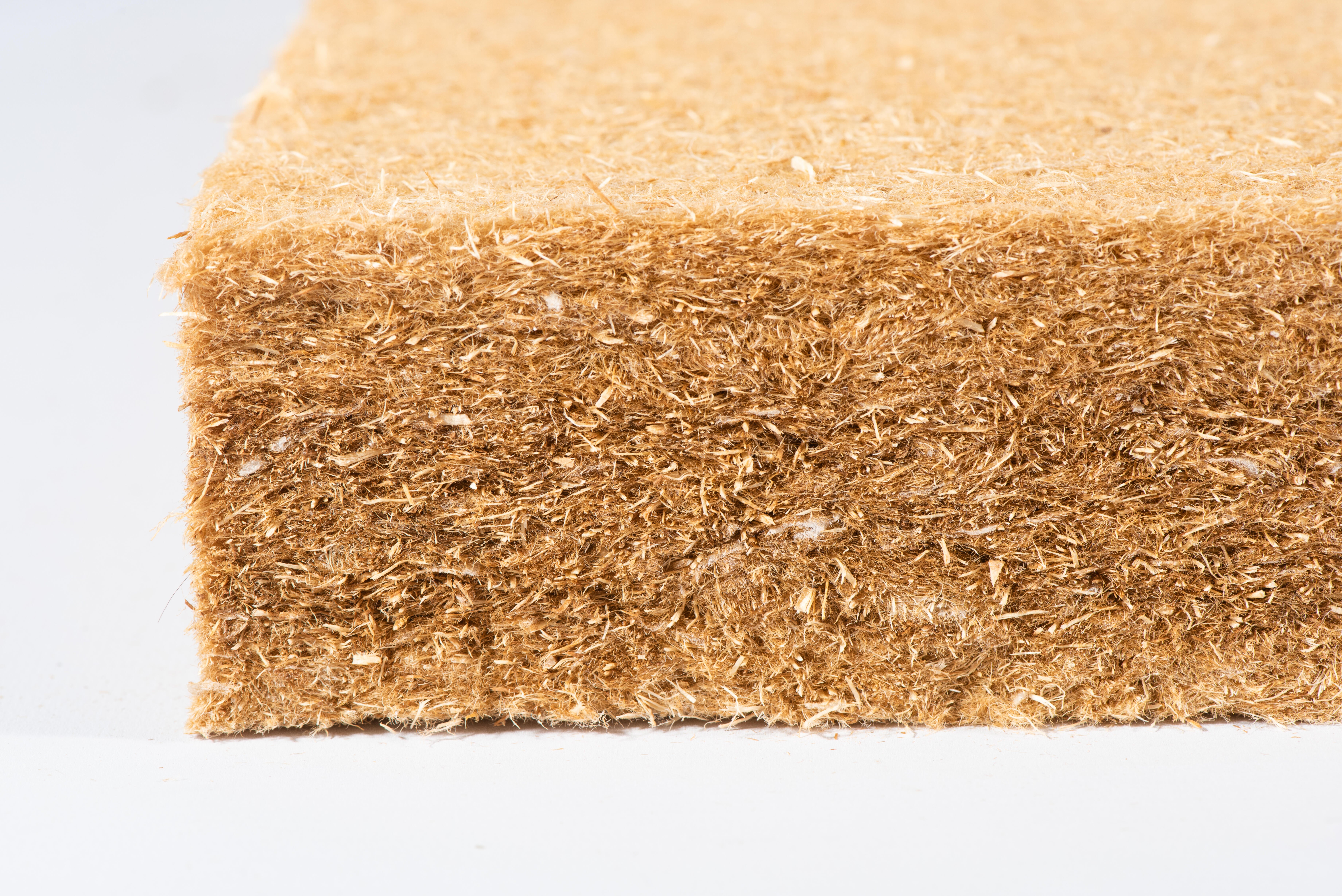 4 panneaux isolants en fibre de bois SOPREMA 122x57,5 cm Ep.12cm, R=3,15 - 2