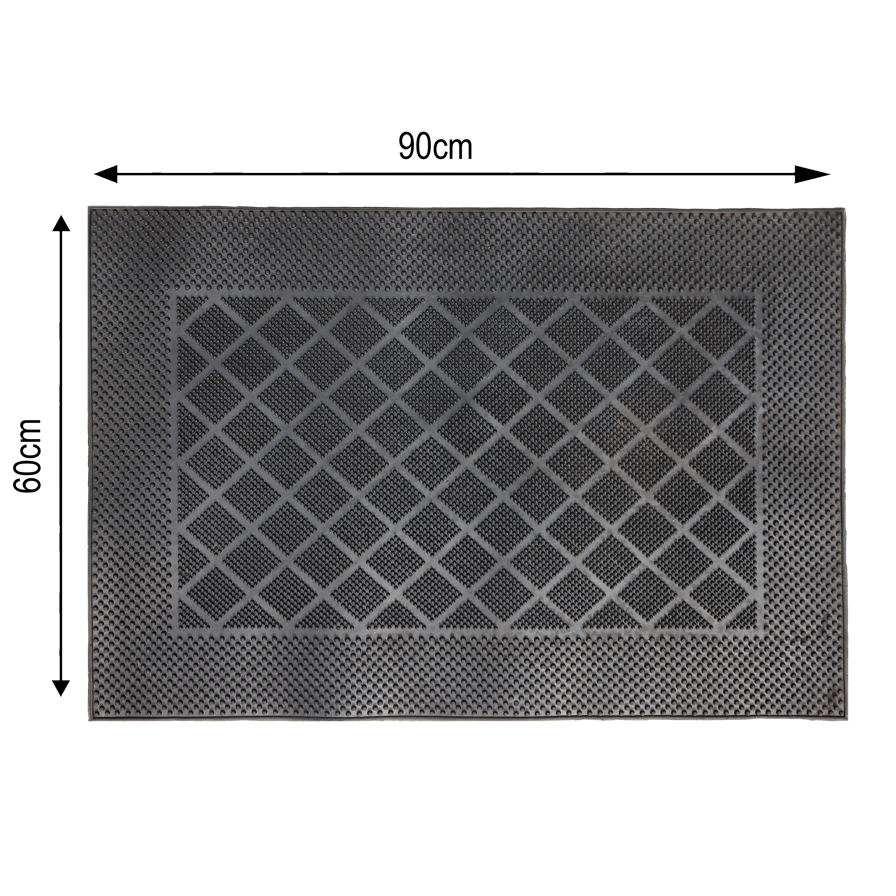 Paillasson en coco l.60 cm x L.90 cm - 3