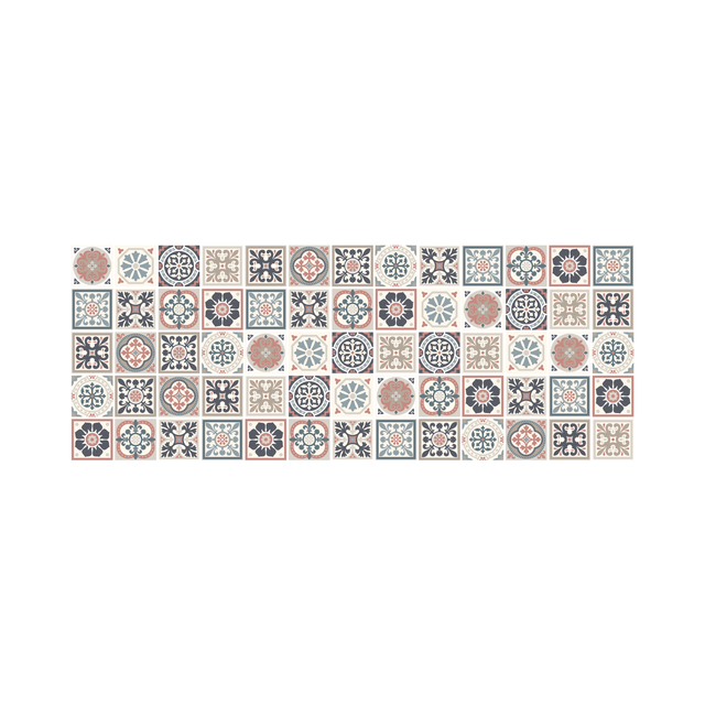 Alfombra pasillera pvc Lomie 50x130cm tejido plano INSPIRE base antideslizante