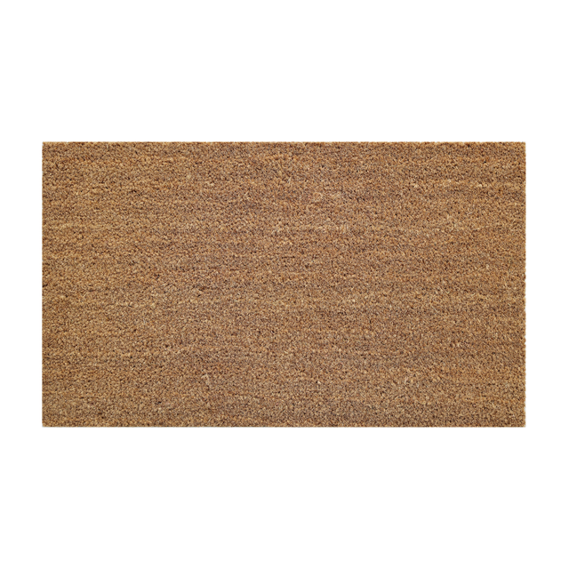 Tapete de entrada fibra natural Lucius 33x55cm Inspire
