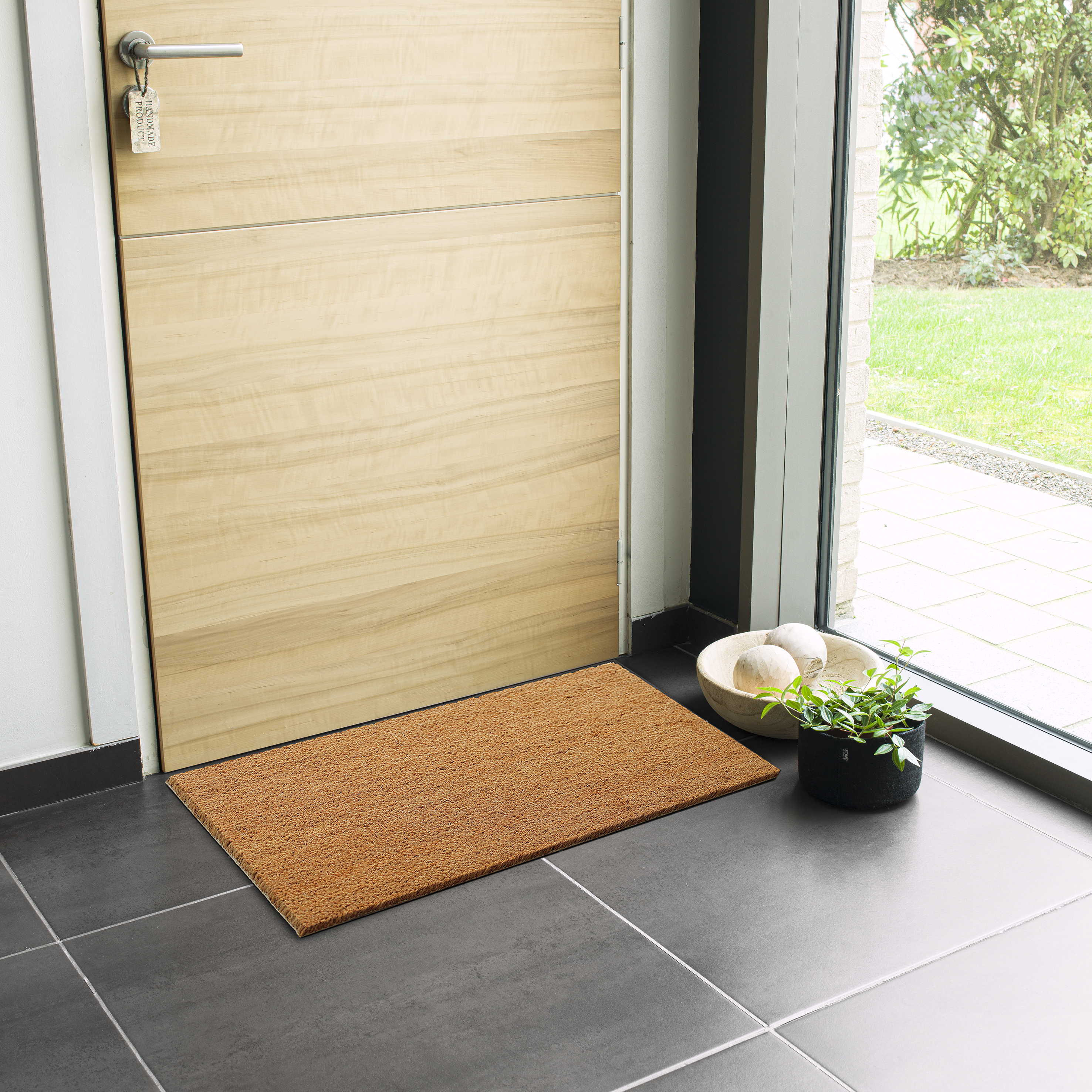 Tapete de entrada fibra natural Lucius 50x100cm Inspire - 2