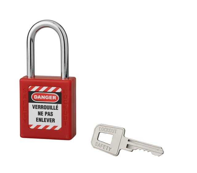 CANDADO DE CONSIGNACION 40  MM. ARCO INOXIDABLE