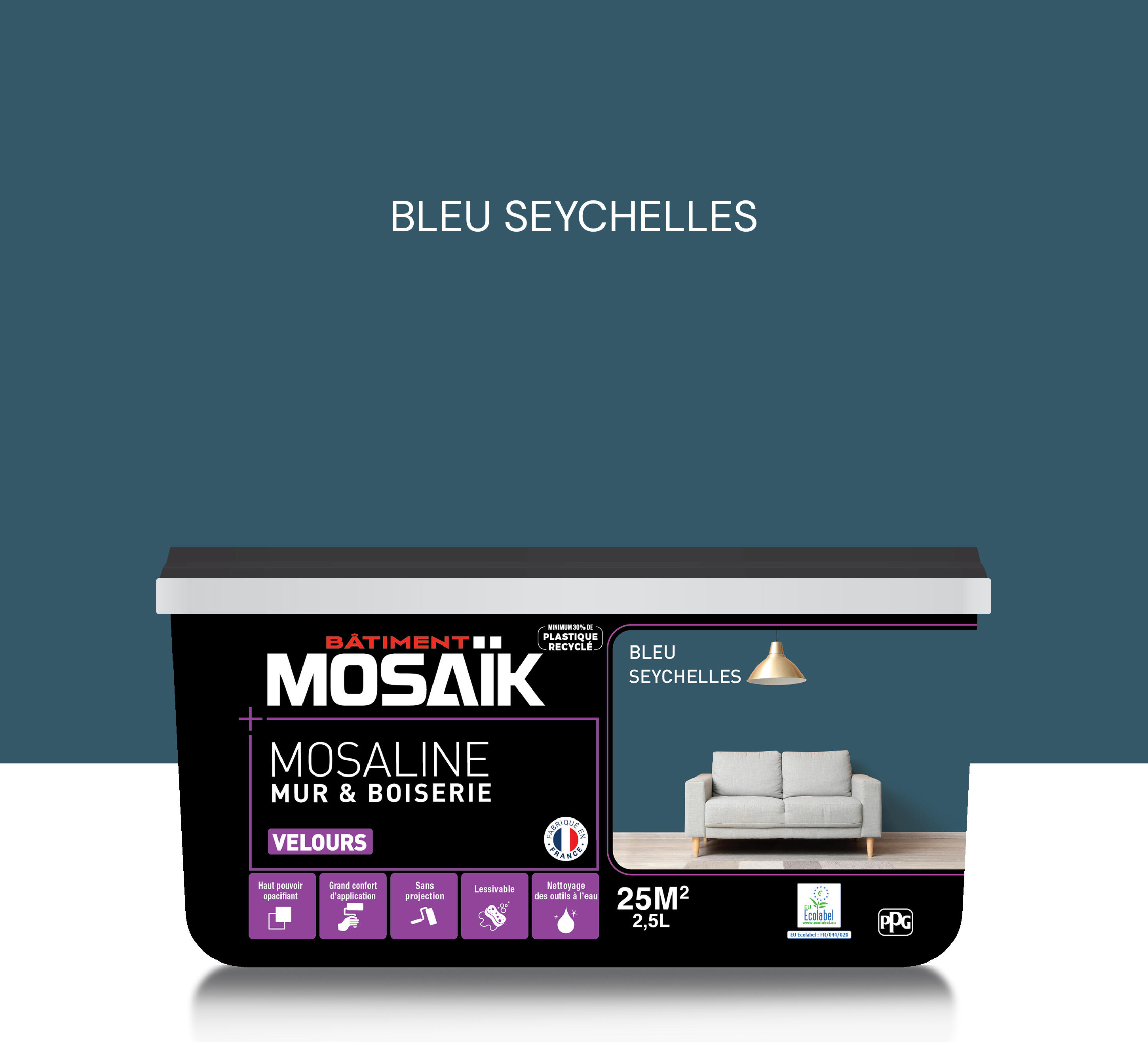 Bleu seychelles