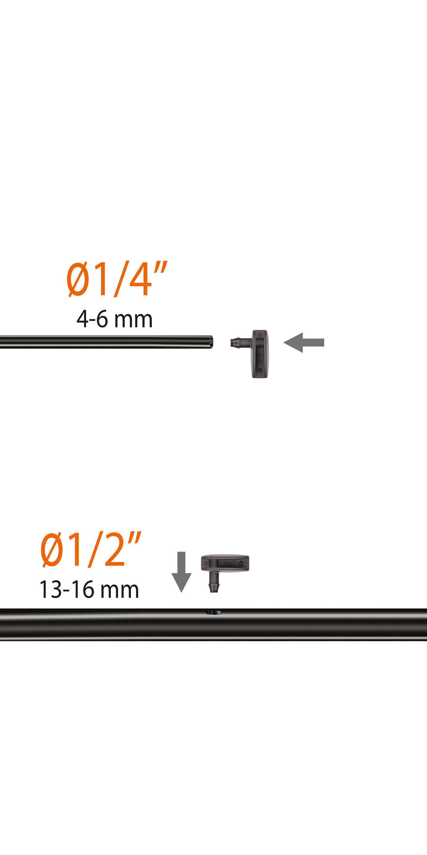 Tappo per irrigazione CLABER tubo/foro in abs adatto a tubi di ⌀ 16 mm, 10 pezzi - 5