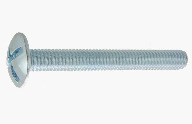 Vis poêlier acier zingué blanc Diam. 6 x 30 mm Boîte de 200 - VISWOOD