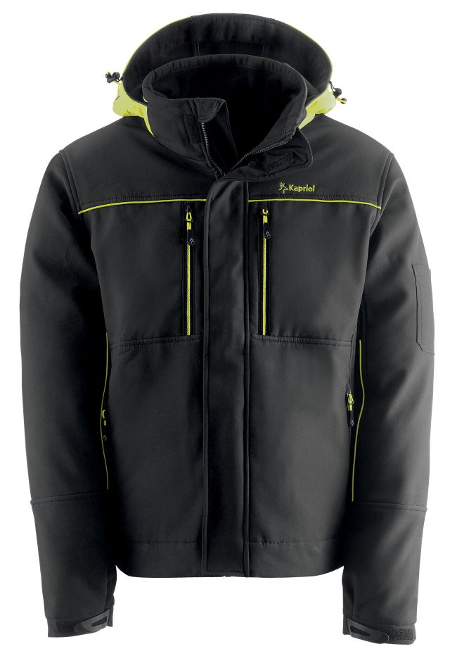 Veste de travail rembourée noir T.M DYNAMIC - KAPRIOL