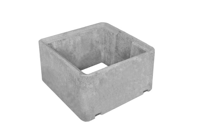 Réhausse RH 30 H 34 emboîtement 30 x 30 cm Haut.33 cm