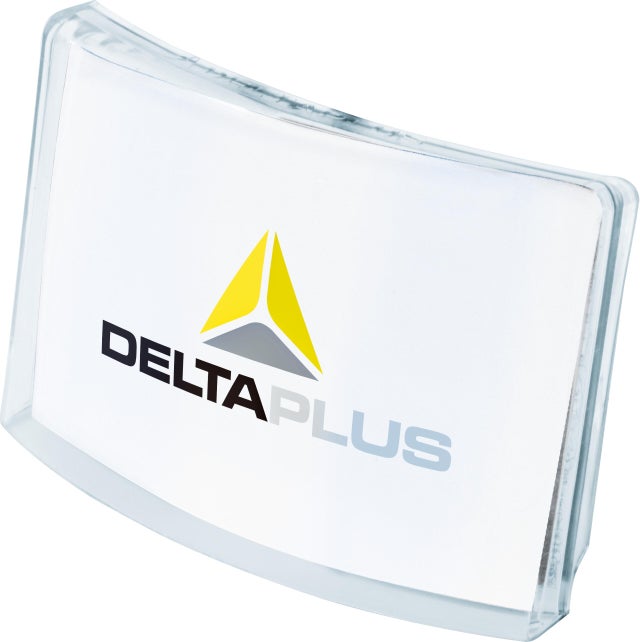 Porte-badge universel casque chantier- DELTA PLUS