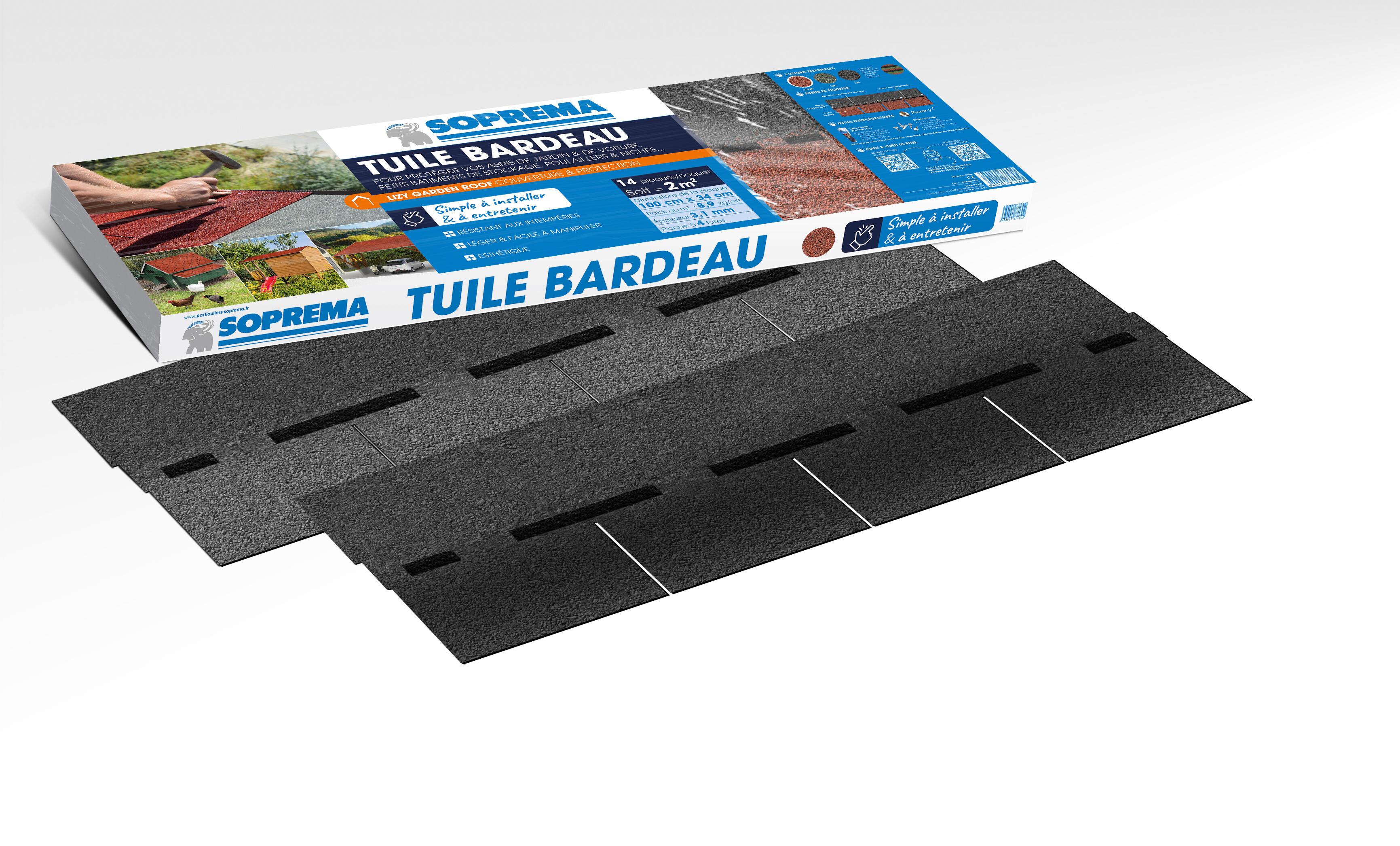 Guide De Profondeur Pour Bardeaux - Vert - Outil De Pose Pour Revêtement De Toiture