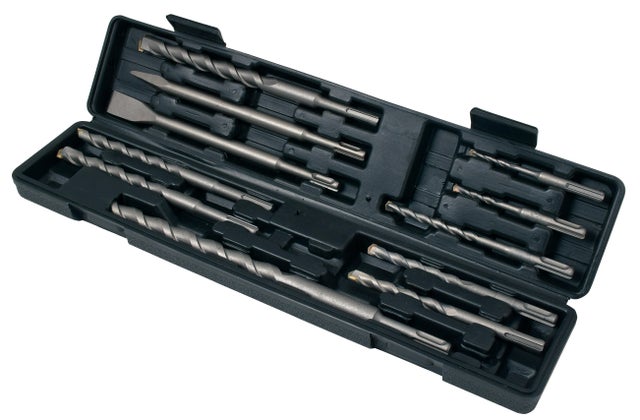 Coffret de 9 forets béton SDS+ et 2 burins - KORMAN