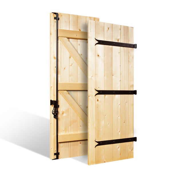 VOLET BATTANT SAPIN 2 VANTAUX 215x120 cm 