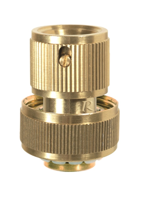 Raccord rapide stop 19 mm en laiton Fitt - RIBIMEX 