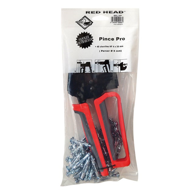 Pinces avec chevilles métalliques Diam.4 mm X 30  