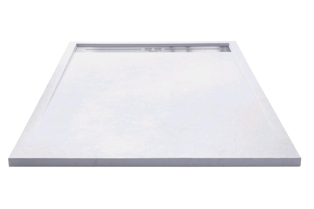 Receveur De Douche Idralite 75x160 Cm – Blanc – Pierre Acrylique – Neuf