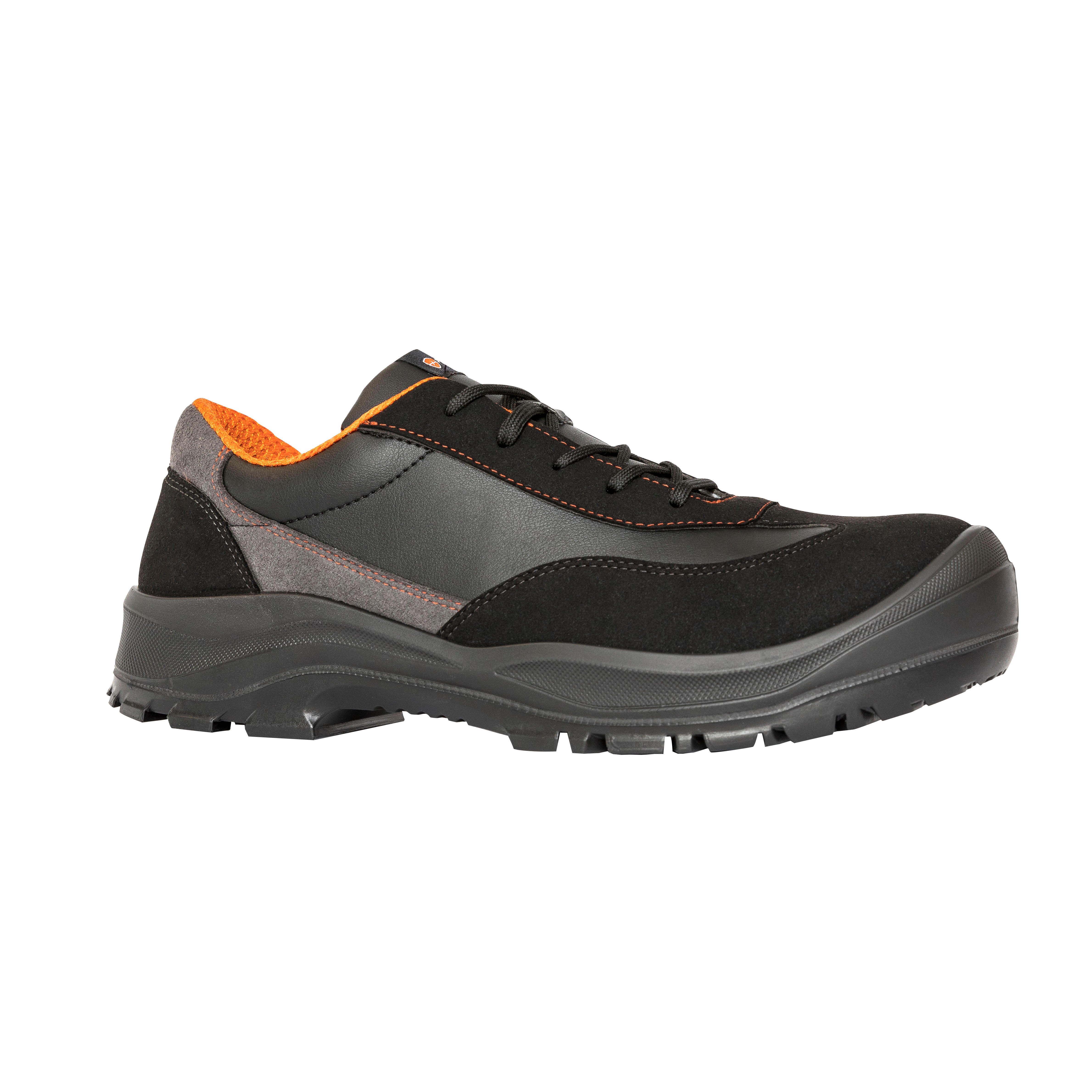 Chaussure De Sécurité Basse PARADE - Pointure 41, Noir, Embout Acier, Semelle Antidérapante - Conforme EN 20345