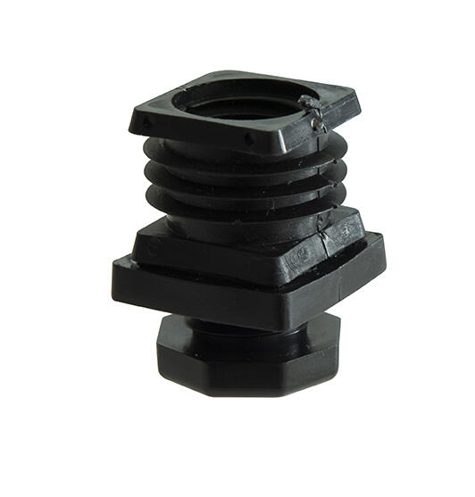 Embout + vérin pour tube carré 20 x 20 x 1,5-2 mm