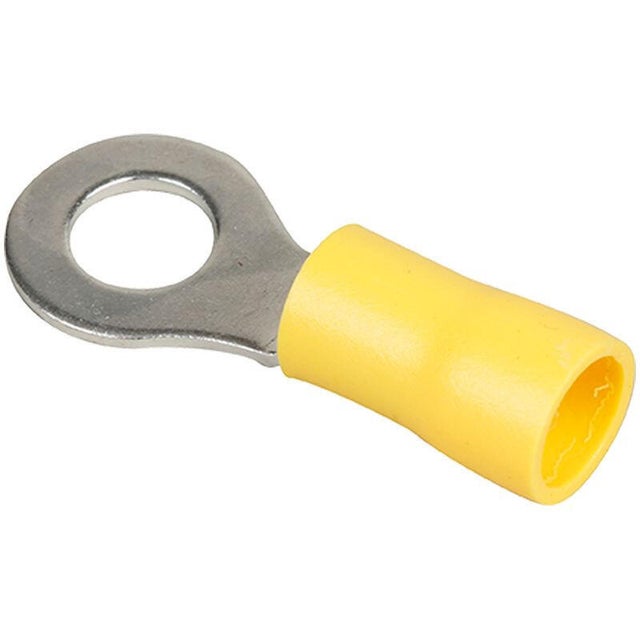 10 Cosses rondes jaune 6mm ZENITECH