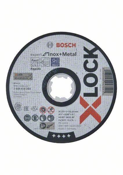 Disque à tronçonner pour métal inox Diam.125 mm - BOSCH - 2