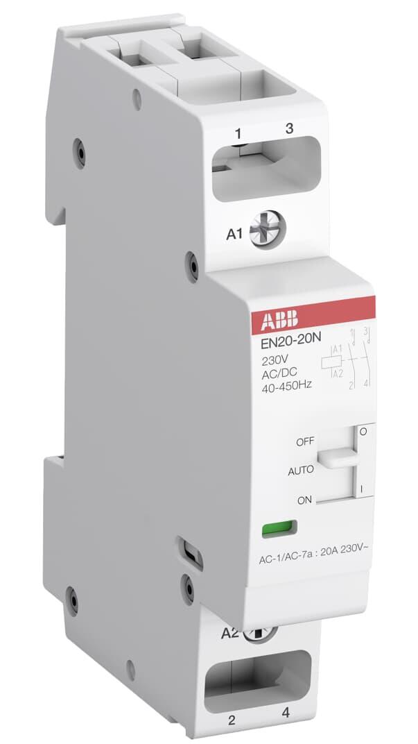 Contacteur jour / nuit 20A 230 V AC/DC - ABB