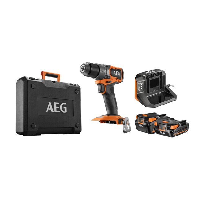 Perceuse visseuse sans fil 18V 2Ah 4Ah - AEG - BSB 18SBL2-X02C