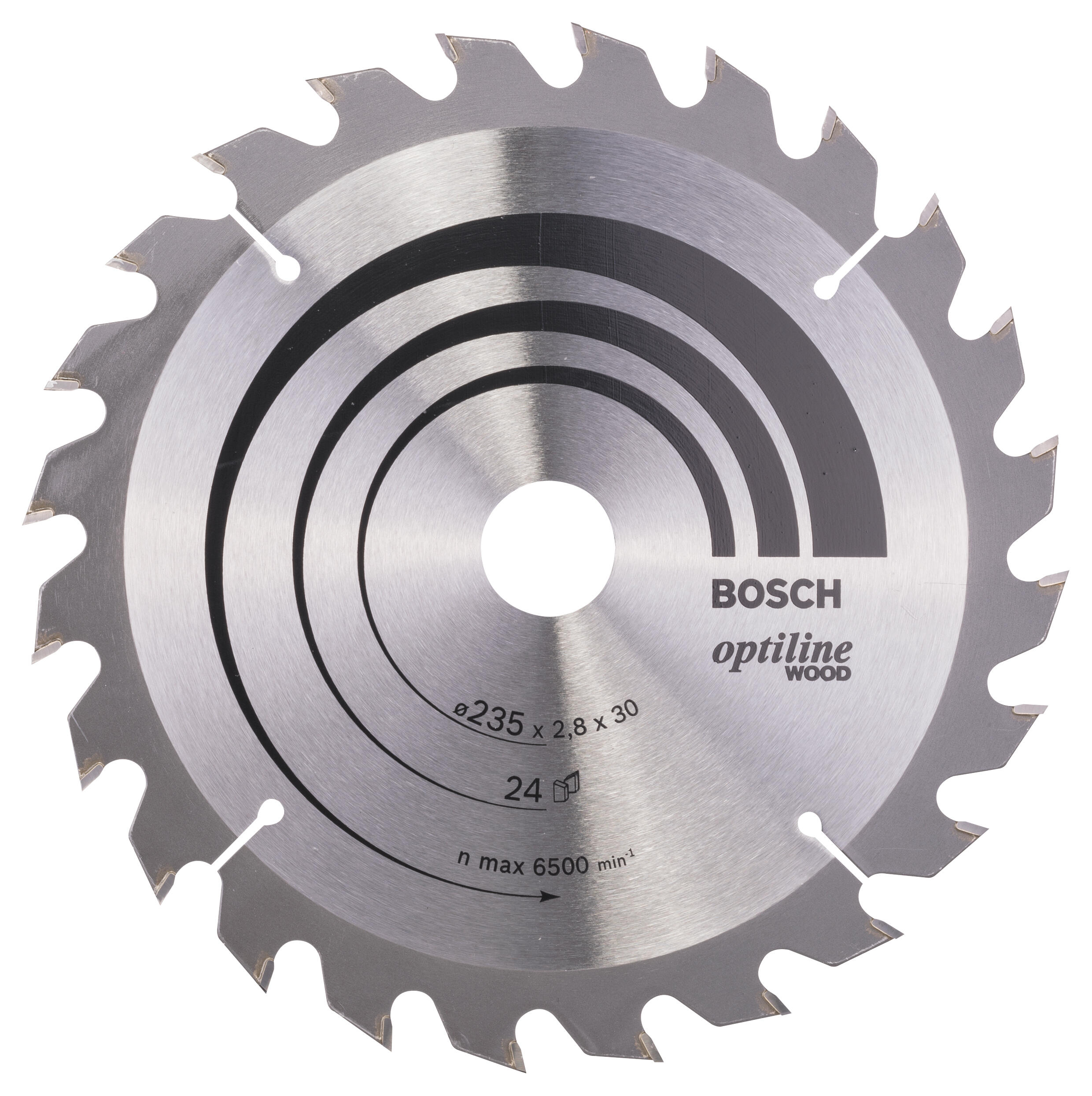 Lame scie circulaire pour le bois Diam.235 mm - 2608640725 BOSCH - 4