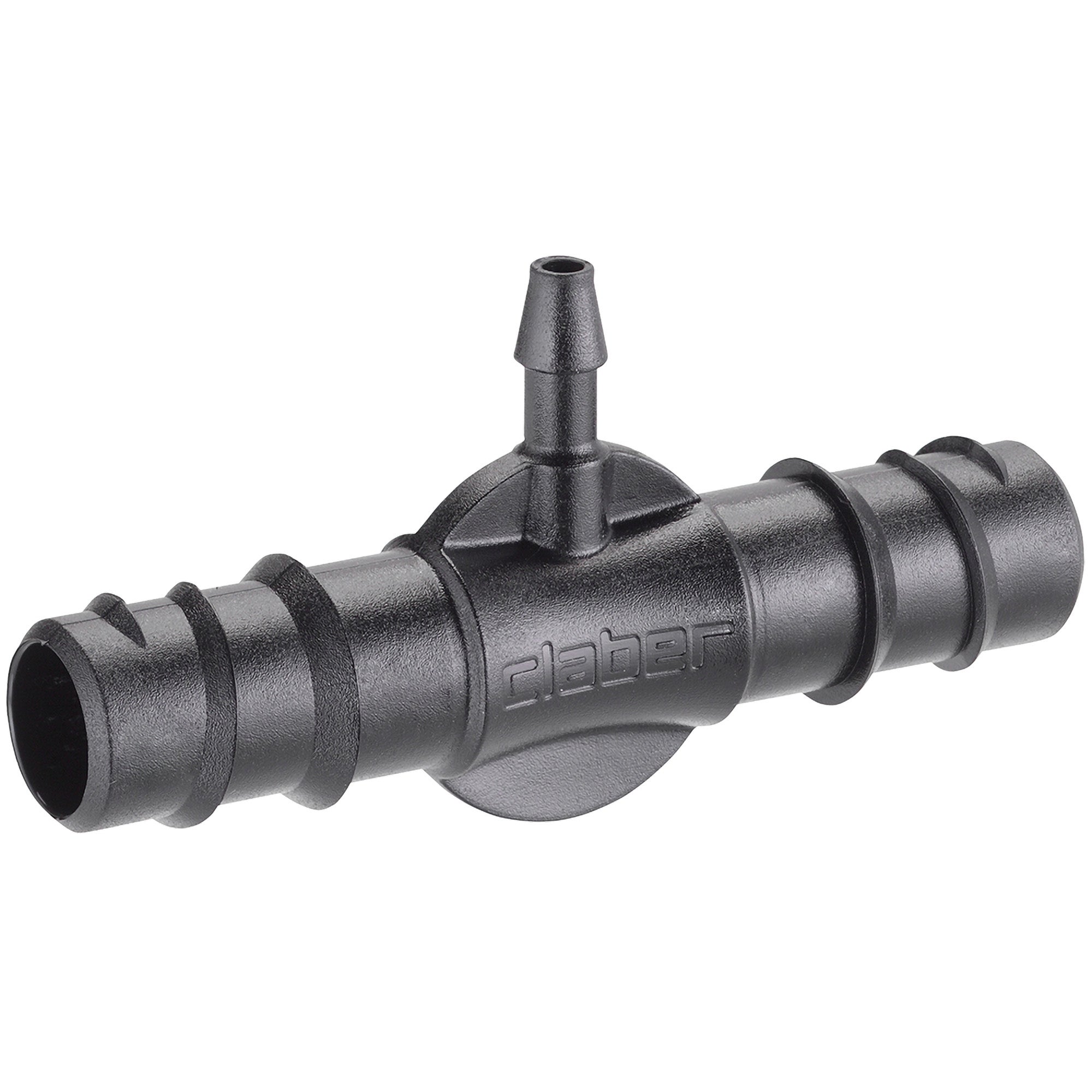 Raccordo a T per irrigazione CLABER in abs adatto a tubi di ⌀ 16 mm, 2 pezzi - 3