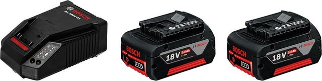 Pack 2 batteries GBA 18V 5,0Ah + chargeur - 1600A00B8J BOSCH PROFESSIONAL