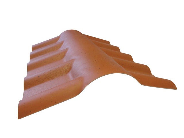 Faîtière antique l.+/-55 x L.74 x H.15 cm Coverite