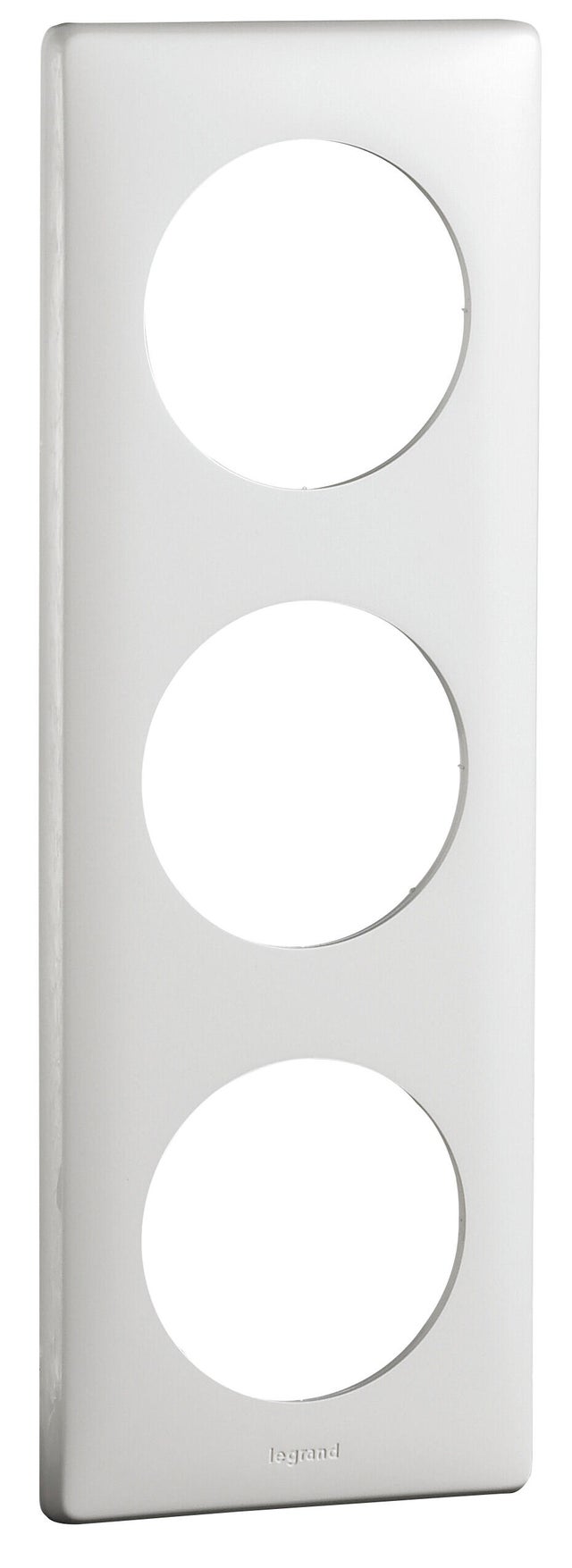 Plaque de finition 3 postes blanche CELIANE - LEGRAND