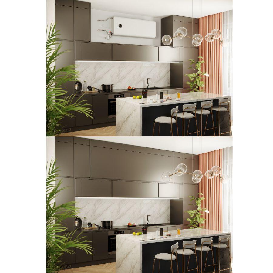 Chauffe-eau électrique plat horizontal/vertical SAUTER Toyako 65L - 2