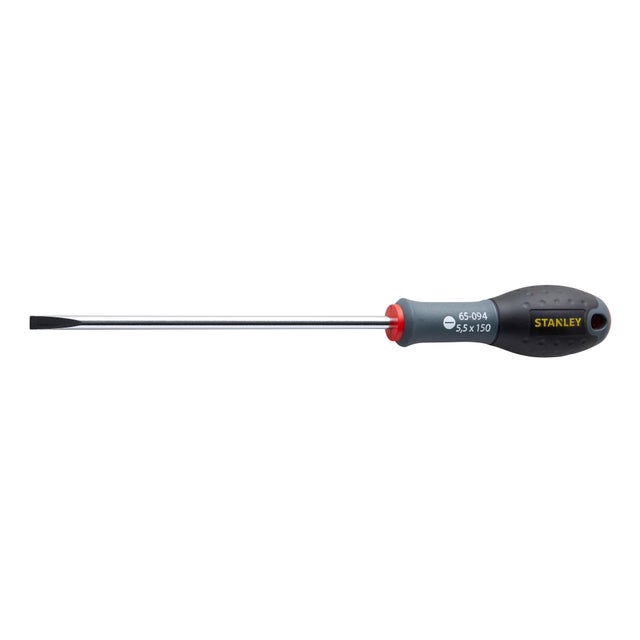 Tournevis plat 5,5 Long.100 mm - STANLEY