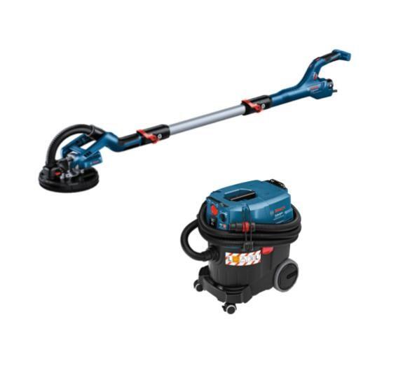 Ponceuse plaquiste 550 W GTR 55-225 + coffret BOSCH 06017D4000 - BOSCH - 06017D4000