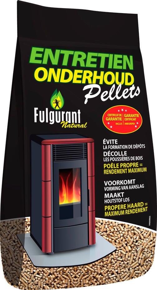 Entretien pour poêle à pellets 3X40 grammes FULGURANT