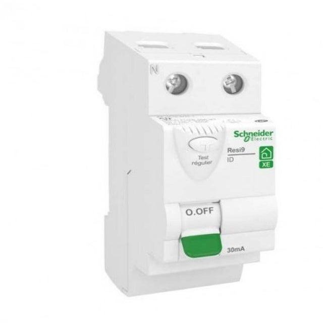 Interrupteur différentiel Resi9 XE 2P 40A 30mA - SCHNEIDER ELECTRIC