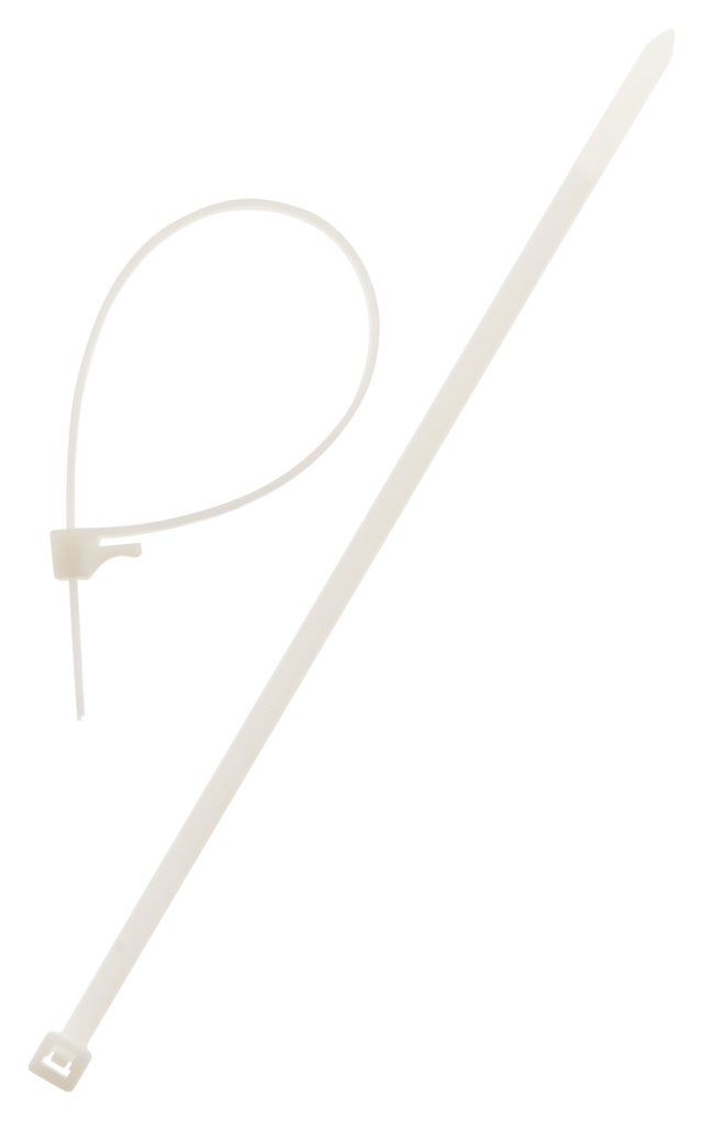 lot de 100 colliers cablage transparents 3.6x140