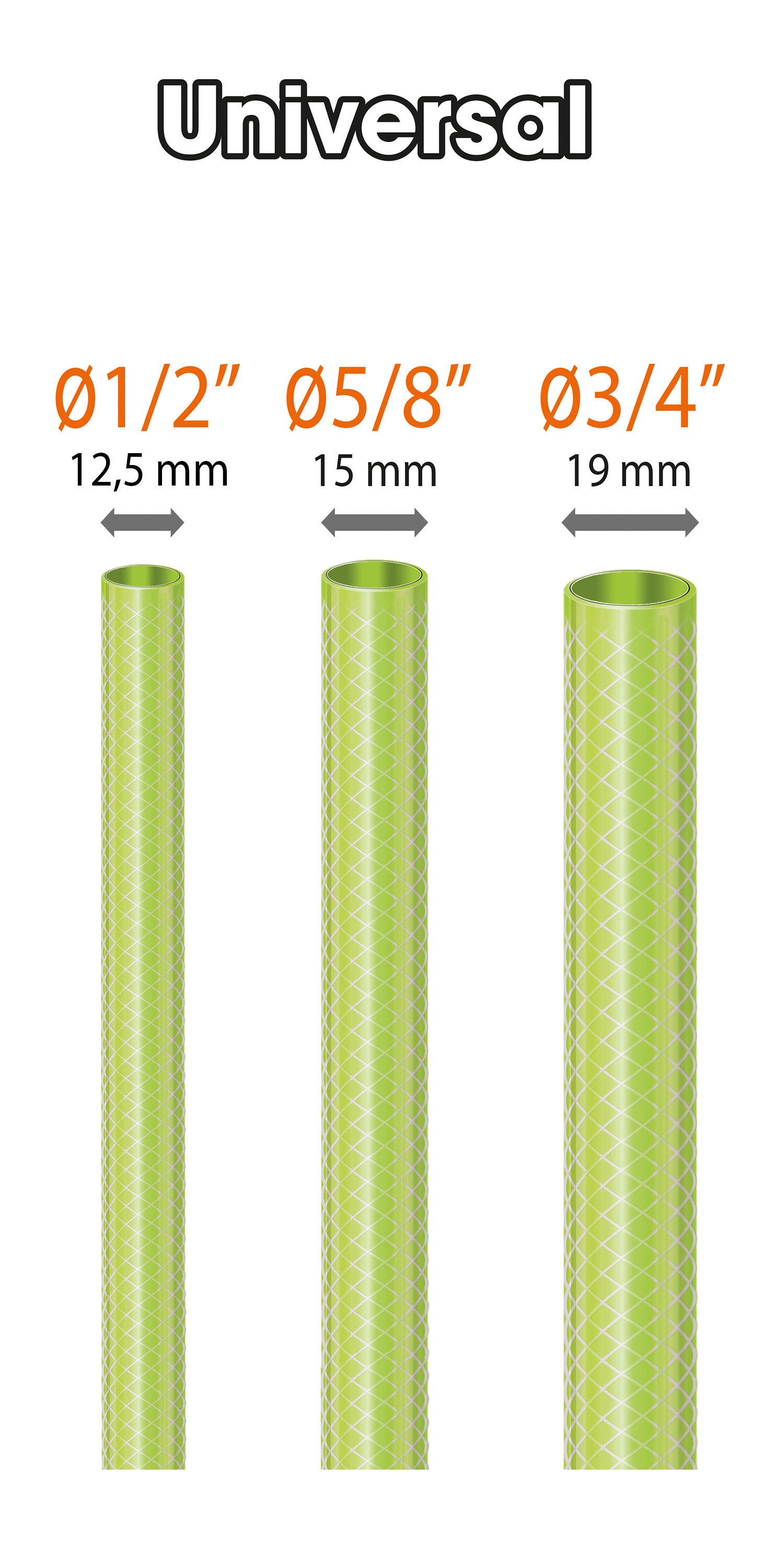 Raccordo automatico per tubi CLABER 8546  - 12.5 mm(3/4