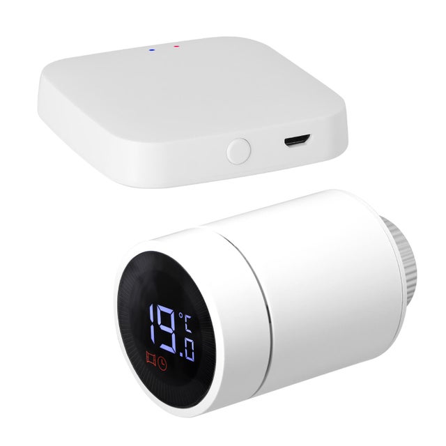 Kit de démarage Tête thermostatique ZigBee / WiFi + Passerelle - SEDEA - 531610