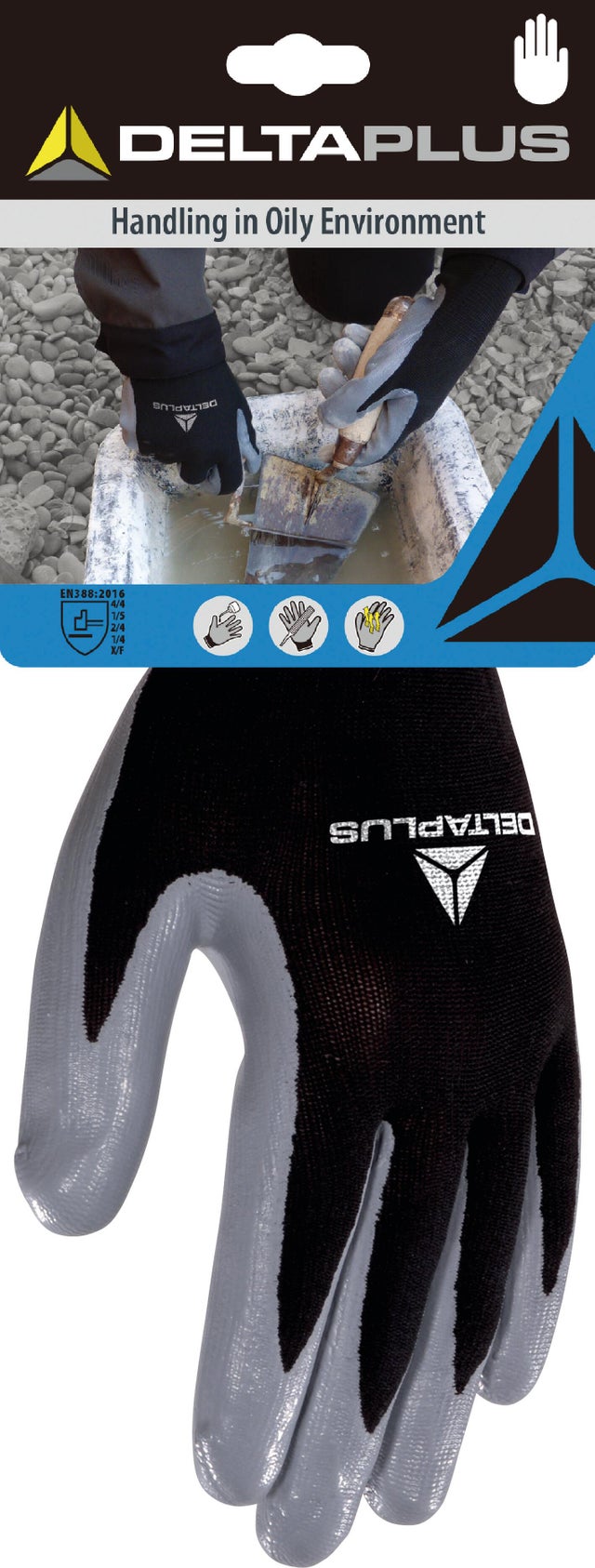 Gants de protection enduits T.10 - DELTA PLUS