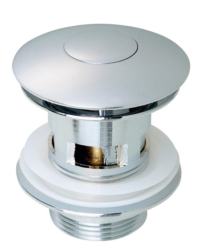 Bonde clapet rentrant pourvasque avec trop plein Haut.55 mm Digiclic - VALENTIN