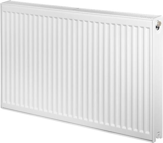 Radiateur acier 4 connexions double panneau L.80 x H.60 cm 1376 W- RADEL