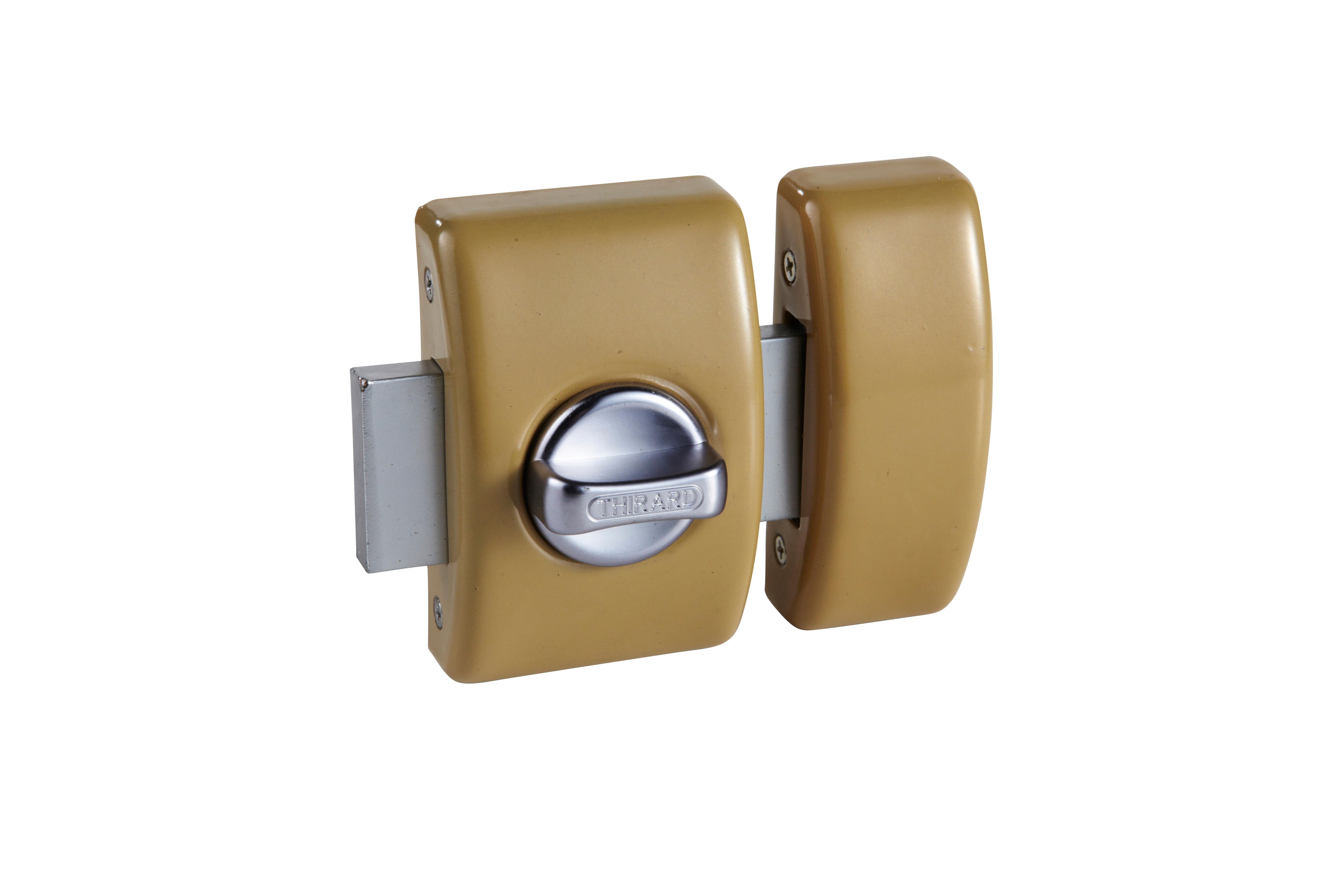ABUS Tür-Zusatzschloss V83 Styl Zusatzschloss 45 mm mit 4 Schlüsseln