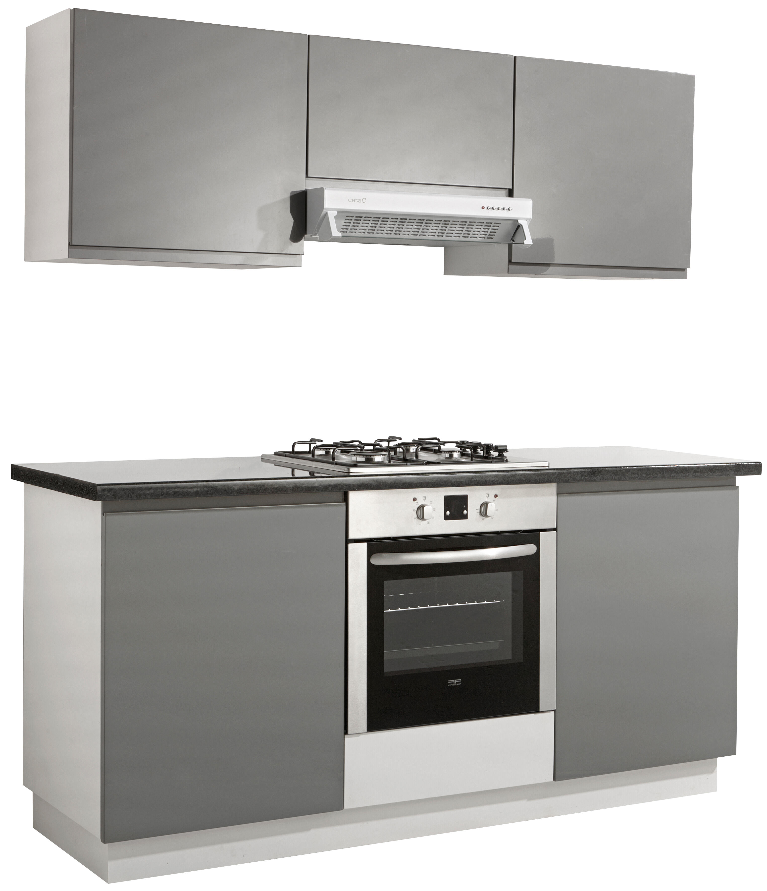 Porte sur hotte largeur 90 cm - MANA GRIS - 2
